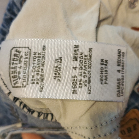 Levi Strauss Signature Mid Rise Bootcut Jeans - Size Miss 4 - Picture 4 of 6